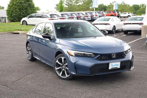 Blue Lagoon Pearl 2026 Honda Civic Hybrid Sport