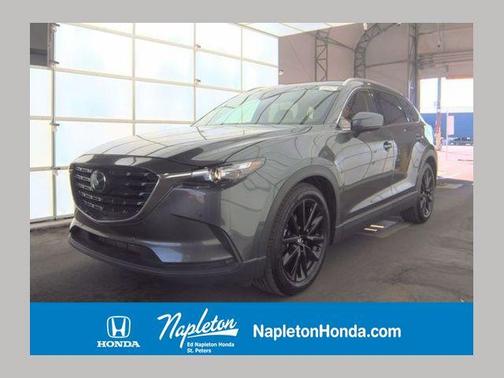Machine Gray Metallic 2022 Mazda CX-9 Touring SUV