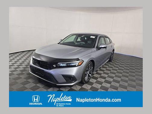Morning Mist Metallic 2024 Honda Civic Touring