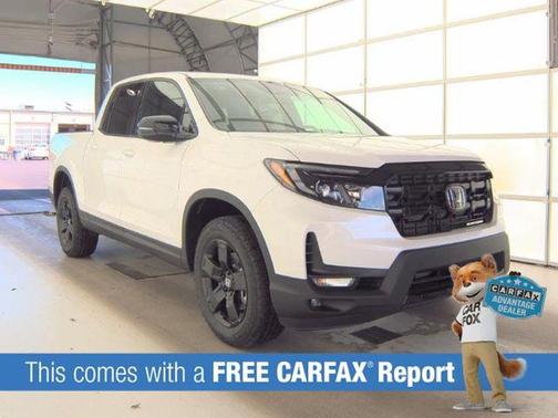 Platinum White Pearl 2026 Honda Ridgeline Black