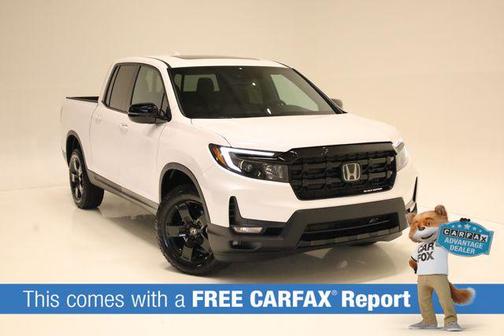 Platinum White Pearl 2026 Honda Ridgeline Black