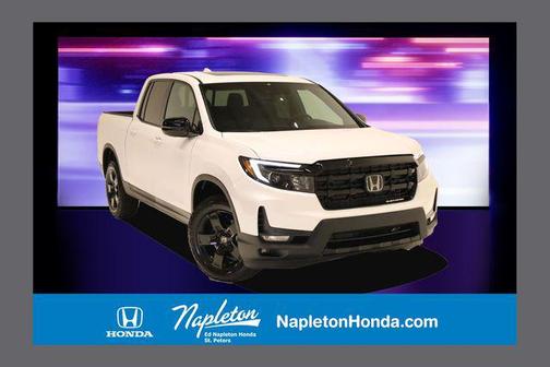 Platinum White Pearl 2026 Honda Ridgeline Black