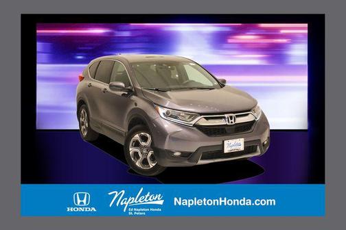 Modern Steel Metallic 2019 Honda CR-V EX