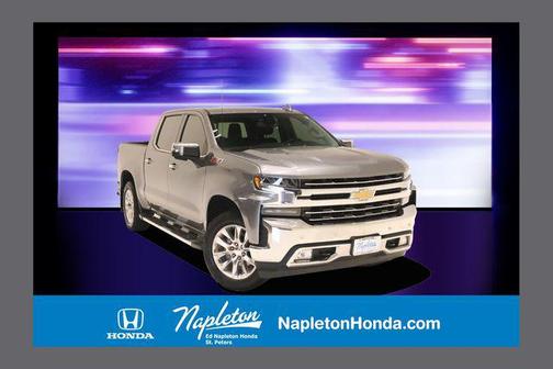 Satin Steel Metallic 2021 Chevrolet Silverado 1500 LTZ