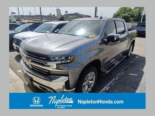 Satin Steel Metallic 2021 Chevrolet Silverado 1500 LTZ