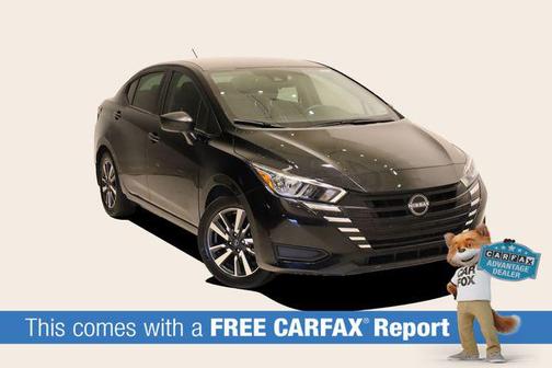 Super Black Metallic 2024 Nissan Versa 1.6 S