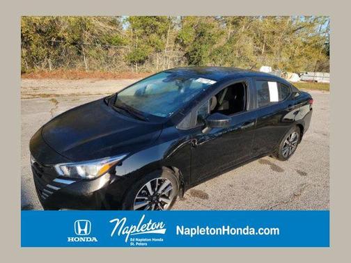Super Black Metallic 2024 Nissan Versa 1.6 S