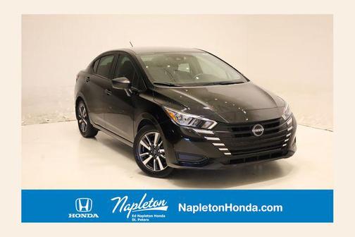 Super Black Metallic 2024 Nissan Versa 1.6 S