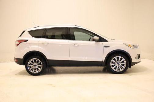 White Platinum 2017 Ford Escape Titanium