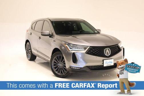 Liquid Carbon Metallic 2022 Acura RDX A-Spec Advance Package