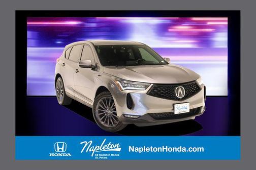 Liquid Carbon Metallic 2022 Acura RDX A-Spec Advance Package