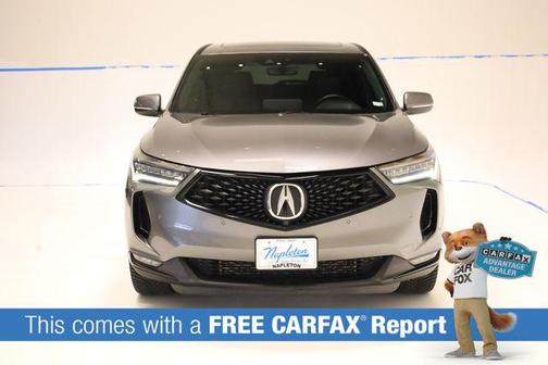 Liquid Carbon Metallic 2022 Acura RDX A-Spec Advance Package