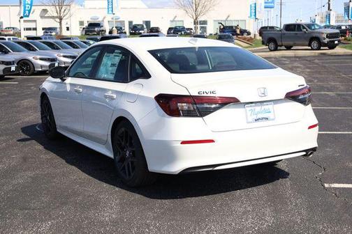 Platinum White Pearl 2026 Honda Civic Sport