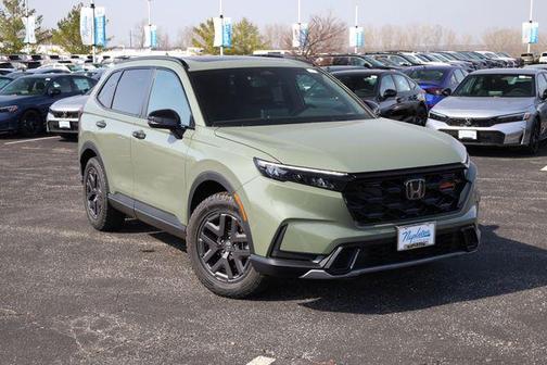 Ash Green Metallic 2026 Honda CR-V Hybrid TrailSport AWD