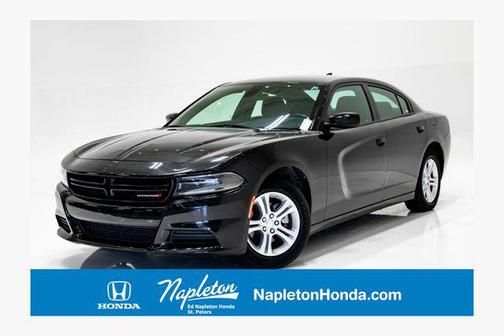Pitch Black Clearcoat 2023 Dodge Charger SXT
