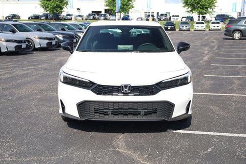 Platinum White Pearl 2026 Honda Civic Sport
