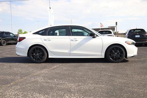 Platinum White Pearl 2026 Honda Civic Sport