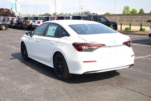 Platinum White Pearl 2026 Honda Civic Sport