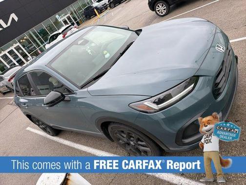 Nordic Forest Pearl 2024 Honda HR-V AWD Sport