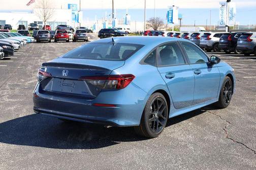 Blue Lagoon 2026 Honda Civic Hybrid Sport