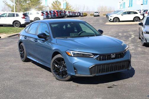 Blue Lagoon 2026 Honda Civic Hybrid Sport