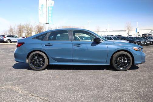 Blue Lagoon 2026 Honda Civic Hybrid Sport