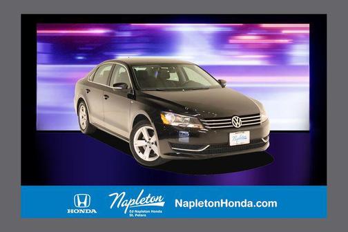 Black 2014 Volkswagen Passat 1.8T S