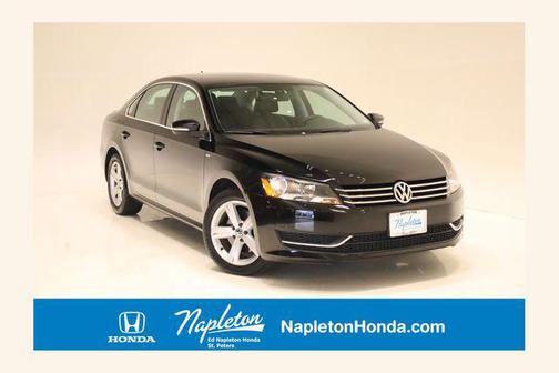 Black 2014 Volkswagen Passat 1.8T S