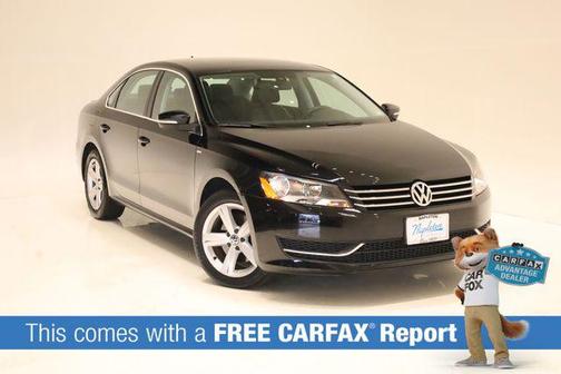 Black 2014 Volkswagen Passat 1.8T S