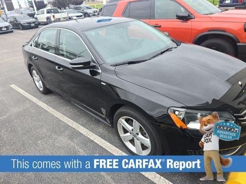 Black 2014 Volkswagen Passat 1.8T S