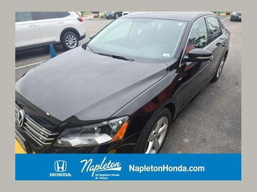 Black 2014 Volkswagen Passat 1.8T S