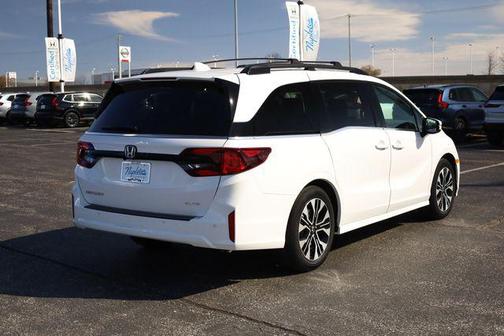 Platinum White 2026 Honda Odyssey Elite