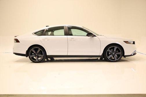 White 2025 Honda Accord Hybrid Sport