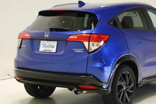 Aegean Blue Metallic 2021 Honda HR-V AWD Sport