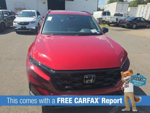 Radiant Red Metallic 2026 Honda CR-V Hybrid Sport-L FWD
