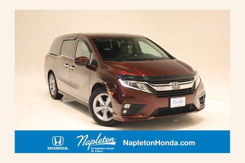 Deep Scarlet Pearl 2019 Honda Odyssey EX