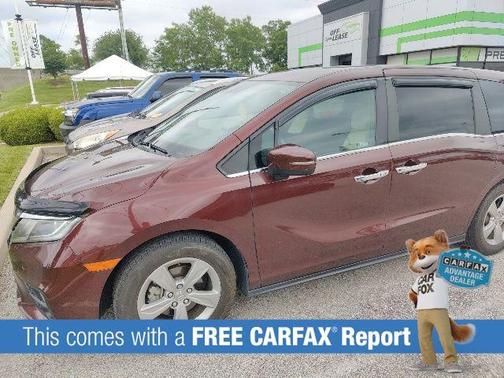 Deep Scarlet Pearl 2019 Honda Odyssey EX