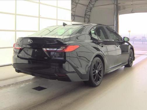 Midnight Black Metallic 2025 Toyota Camry SE