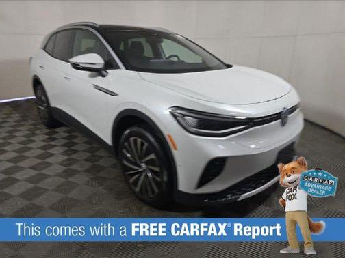 Pure White 2023 Volkswagen ID.4 Pro S Plus