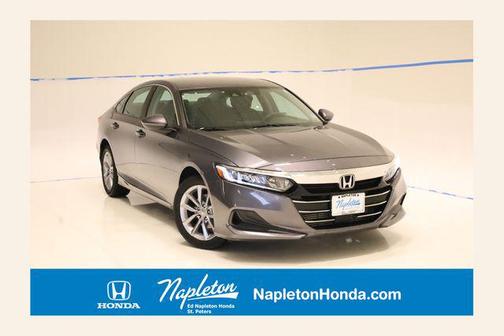 Sonic Gray Pearl 2021 Honda Accord LX 1.5T