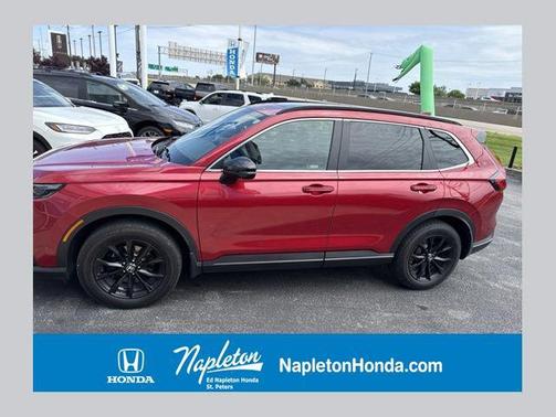 Radiant Red Metallic 2024 Honda CR-V Hybrid Sport AWD