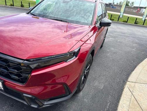 Radiant Red Metallic 2024 Honda CR-V Hybrid Sport AWD