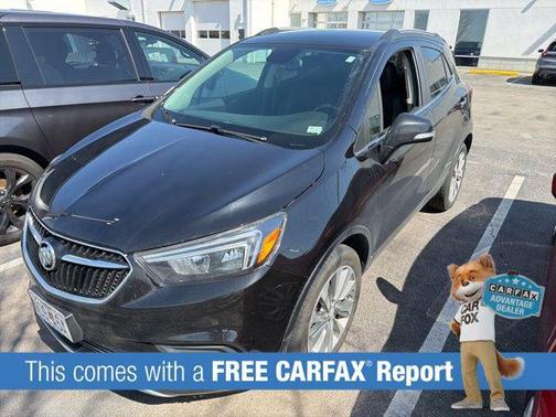 Ebony Twilight Metallic 2019 Buick Encore Preferred