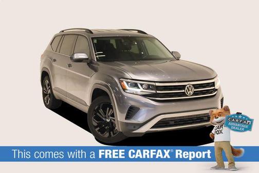 Platinum Gray Metallic 2022 Volkswagen Atlas 3.6L SE w/Technology