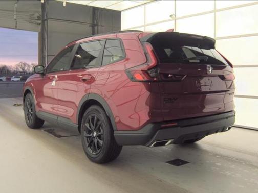 Radiant Red Metallic 2026 Honda CR-V Hybrid Sport-L FWD