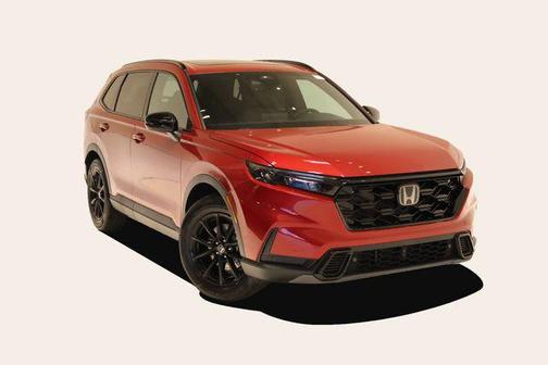 Radiant Red Metallic 2026 Honda CR-V Hybrid Sport-L FWD