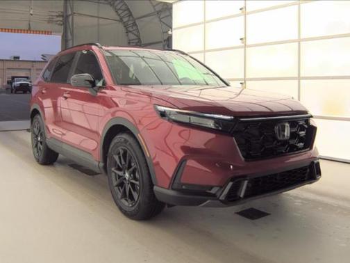 Radiant Red Metallic 2026 Honda CR-V Hybrid Sport-L FWD