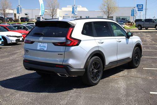 Solar Silver Metallic 2026 Honda CR-V Hybrid Sport-L AWD