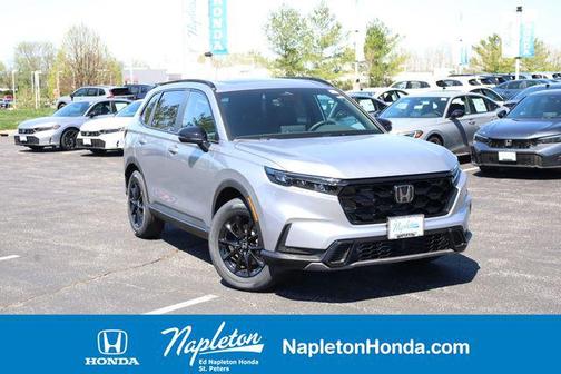 Solar Silver Metallic 2026 Honda CR-V Hybrid Sport-L AWD