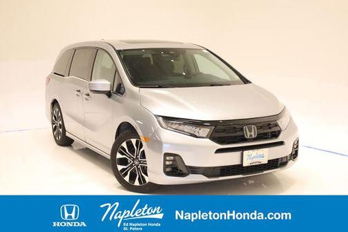 Silver 2025 Honda Odyssey Elite